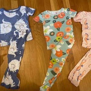 3T pajama bundle girls carters